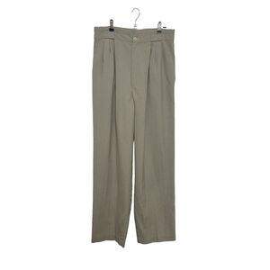 Vintage Uniform Boho Quiet Luxury High Waist Pleated Pants by Fundamental Things